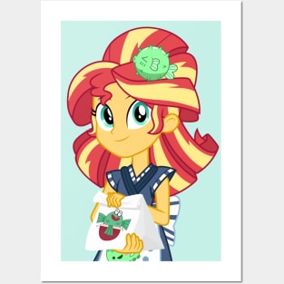 Sunset Shimmer Sushi Posters and Art